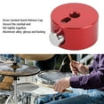 thumbnail image 3 of Quick Release Cap for Drum Cymbal Fixing Buckle, Aluminum Alloy Cymbal Nut, Compatible Percussion Instrument, 3 of 7