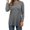 Grey, variant on Women's T Shirts for Casual Wear Autumn and Winter Long Sleeve Tops with Round Neck Design for Everyday Comfort Women Long Sleeved T Shirts Ringer Tee Women Short Sleeve Shirts Casual under Scrub