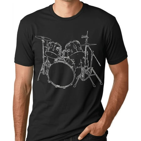 Think Out Loud Apparel Drums T-shirt Artistic design Drummer Tee Shirt