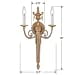 thumbnail image 4 of Crystorama 2 Light Matte Brass Cast Brass Wall Mount, 4 of 4