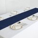 thumbnail image 5 of Caminos de mesa BalsaCircle de poliéster azul marino de 30 x 274 cm, 5 piezas, para bodas y fiestas, 5 of 8