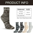 thumbnail image 4 of Diufon Women's Yoga Dance Socks Cotton Non-Slip Crisscross Design Bottomed Socks Soft Breathable Athletic Socks, 4 of 5
