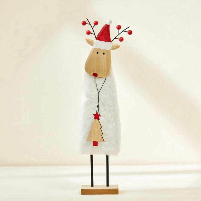 Adorno de Lana de fieltro Ganfancp Decoración Navideña Tienda Árbol de Navidad