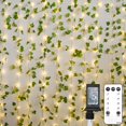 thumbnail image 1 of Cortina String Lights Suddus 200 LED Vine con mando a distancia, 1 of 6