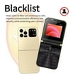 thumbnail image 6 of Kyusrd 2025 Mini Flip Mobile Phone 2 SIM Card Small Display Foldable Cell Phone Unlocked Flip Phone 2G Flip Cell Phone for Seniors, 6 of 6