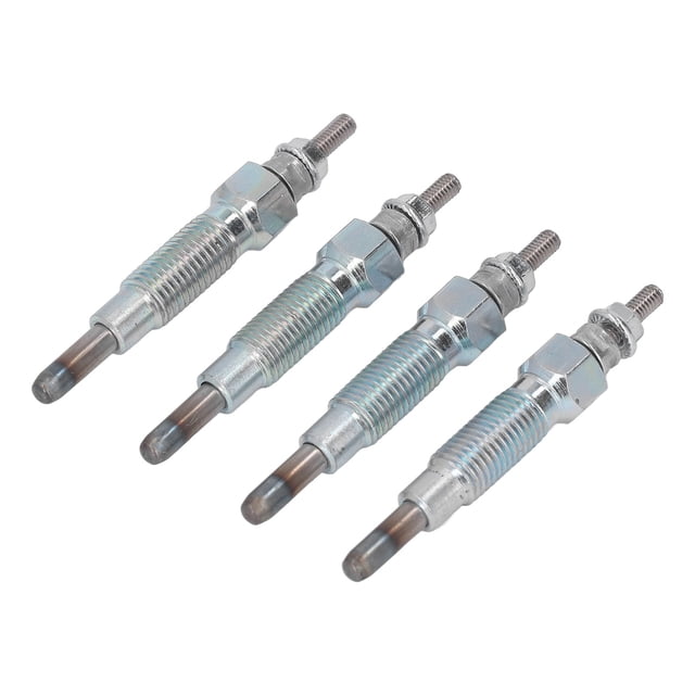 Heater Metal Glow Plugs,4PCS Glow Plugs Metal Heater Glow Plugs Versatile Functionality