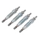 thumbnail image 5 of Bujías incandescentes, 4 piezas Bujías incandescentes de metal Bujías incandescentes de metal Fabricadas con cuidado, 5 of 9
