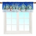 thumbnail image 1 of Cortina EZ.Enjoy Snowman Winter Valance 147x46 cm, 1 of 7