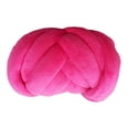 thumbnail image 4 of Hilo Grueso para Tejer Ganchillo Sunnimix Tubular Gigante Rosa Oscuro, 4 of 8
