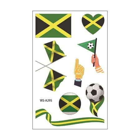 

Football Cup Sticker And Sweat Disposable Face And Arm Sticker European Cup Football Face Sticker Pack for Boys Tone City Wing Monkey Stickers for Adults Ocean Stickers Banner Stands for Display