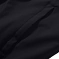 thumbnail image 5 of LODIENY Varsity Jacket for Men Zip Up Color Block Breathable Waterproof Durable Windbreaker Jackets Long Sleeve Stand Neck Relaxed Fit Streetwear Coats with Pockets Black XXXL, 5 of 8