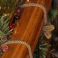 thumbnail image 2 of Haute Decor Decorative Garland Twist Ties, 6-Pack, 20-inch, Gold, 2 of 4