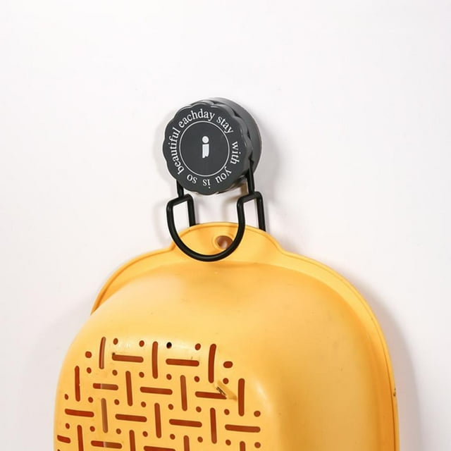 Feltree Rotating Suction Cup Basin Hooks Without Punching Basin Storage Rack Wall Mounted Basin Rack Strong Load Bearing