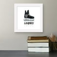 thumbnail image 3 of Gallery Pops NHL Los Angeles Kings - Drip Skate Wall Art, White Framed Version, 12" x 12", 3 of 6