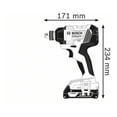 thumbnail image 2 of Taladro Atornillador Pistola De Impacto Gdx 180-li Bosch, 2 of 3