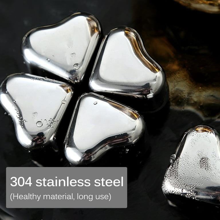 304 Stainless Steel Ice Cube for Red Wine Whisky Cola Drinks