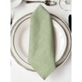 thumbnail image 2 of Cloth Napkins Set of 2 - 20x20 Inches, Vintage Sage Green Washable Reusable Table Napkins, Farmhouse Retro Beige Solid Color Soft & Absortbent Dining Napkin for Party Wedding Hotel Restaurant, 2 of 8