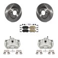 thumbnail image 1 of Transit Auto Front Disc Brake Caliper Rotors and Ceramic Pads Kit for Car 2012 Hyundai Veloster KC8-100534N, 1 of 11