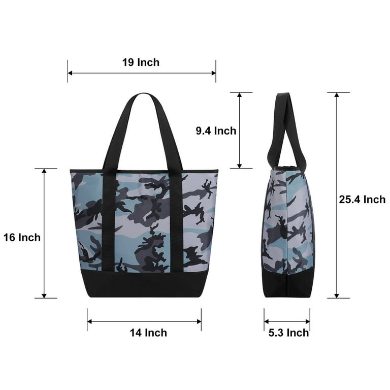 Retro Print Tote Large Bag, Large Capacity Classic PVC Shoulder Bag,  Women's Simple Versatile Handbag & Purse