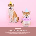 thumbnail image 3 of QUMIIRITY Throwing Plate Toy Acrylic Wall Mounted Pet Dog Flying Toy Purple Tpr 1Set, 3 of 6