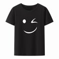 thumbnail image 1 of Camiseta unisex con estampado "Feliz 2025", manga corta, ideal para todas las estaciones, ideal para exteriores, hogar y deportes. El mejor regalo., 1 of 6
