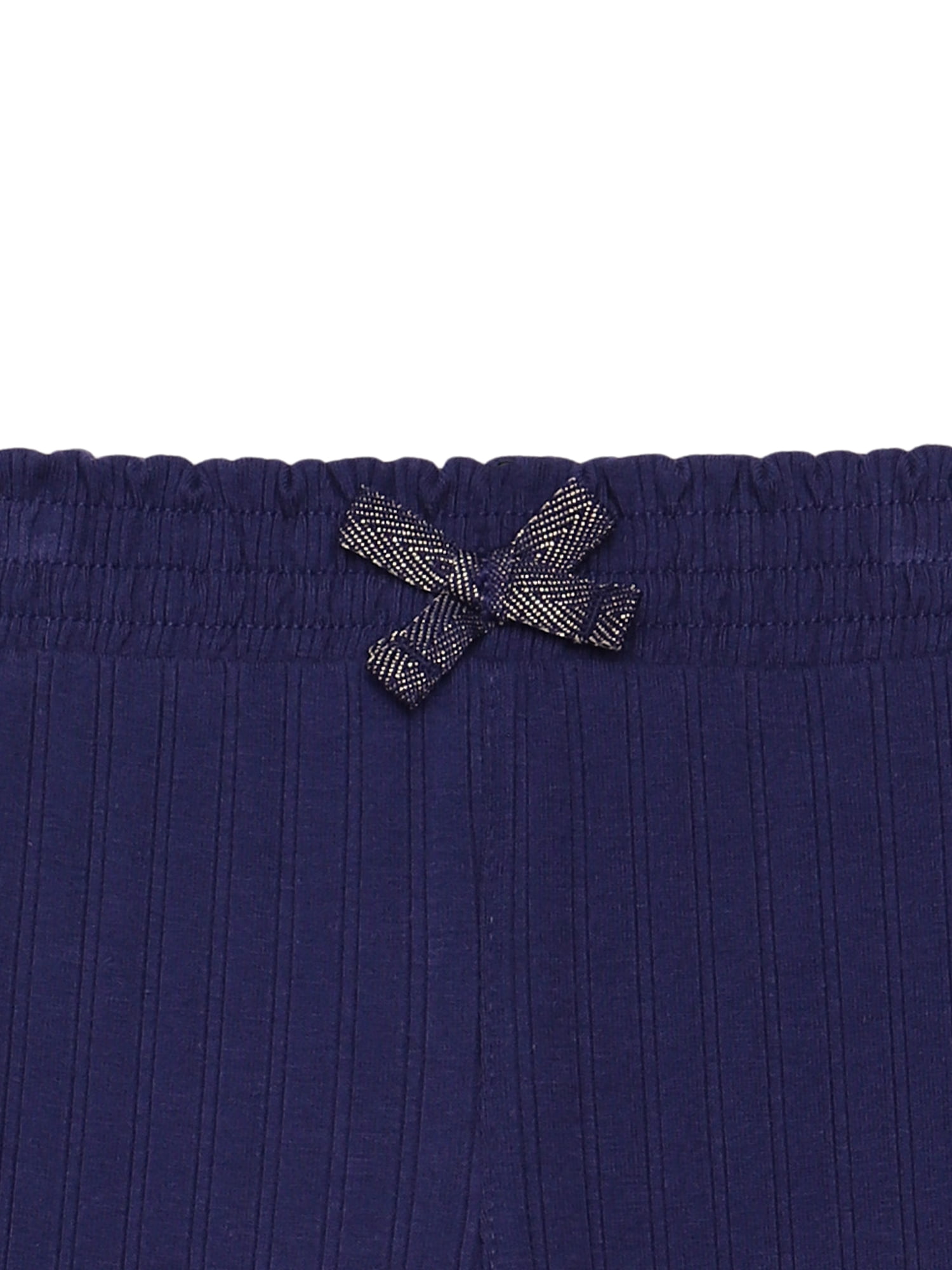 Garanimals Baby Girl Ruffle Waist Ribbed Leggings, Sizes 0M-24M