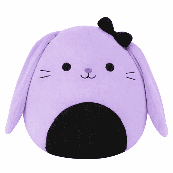 Squishmallows 12" Frannie the Purple Easter Bunny Rabbit with Floppy Ears Plush