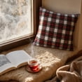 thumbnail image 4 of Christmas Plaid Throw Pillow with Insert, Tartan Decorative Cushion for Sofa, Couch and Holiday Home Decor, 4 of 7