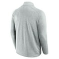 thumbnail image 3 of Men's Fanatics Gray Tennessee Volunteers Mock Neck Half-Zip Pullover Jacket, 3 of 5