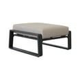 thumbnail image 5 of Brown Cushioned Ottomans - Strong Aluminium, For Various Settings 2 Lightweight Beige Cushioning, Aluminium Frame, Indoor & Outdoor, 5 of 6