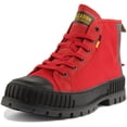 thumbnail image 6 of Palladium Pallashock Supply Hi Unisex Lace Up Canvas Ankle Boot In Red Size 11, 6 of 6