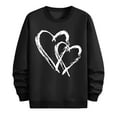 thumbnail image 4 of JMYHOAM Hoodies pour Hommes Imprimé Décontracté Manches Longues Col Rond Base Chandail à Capuchon Manches Longues Col Rond Haut/chemise, 4 of 6
