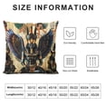thumbnail image 5 of Orinice Egyptian Statues Egyptian Designs Egyptian God Graphic Decorative Pillow Cover 20x20in, 5 of 5