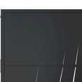 thumbnail image 5 of vidaXL Garden Gate Anthracite 39.4x29.5" Steel Grass Design, 5 of 6