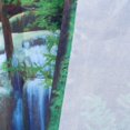 thumbnail image 5 of 180x180cm Waterproof Shower Curtain Bathroom Polyester 12 Hooks 3# 3D Waterfall Scenery, 5 of 7