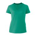 thumbnail image 1 of Playera Fruit of the Loom Talla G Sólida con Cuello V Verde, 1 of 4
