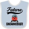 thumbnail image 3 of Inktastic Snowmobiling Future Snowmobiler Boys or Girls Baby Bib, 3 of 4