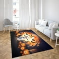 thumbnail image 4 of Mummy Exotic Shorthair Happy Halloween with Pumpkins Bats Spooky Fun Indoor Rug Cat Lover Kitten Owner Gifts Carpet Living Bed Room Sofa Home Decor - 00019, 4 of 5