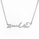 thumbnail image 3 of Collar Fearless del álbum Folklore de Taylors, joyería de moda, collar de cadena de acero inoxidable para hombres y mujeres, regalo para fanáticos, 3 of 5