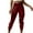 Wine, variant on Efsteb Sweatpants Women High Waisted Jogging Sweatpants Solid Color Loose Casual Fashion Sports Pants Comfortable Trousers Pants for Women Trousers Beige L
