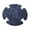 Medium thick gray, variant on Bass Kick Drum Mute Pads Light Weight Drumming Practice Pads Felt Bass Drum Silencers Pad Dampeners Easy to Use
