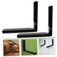 thumbnail image 5 of unbranded 2Ud Soporte Para Microondas De Inoxidable Montaje En Pared Color Negro Para Cocina, 5 of 8