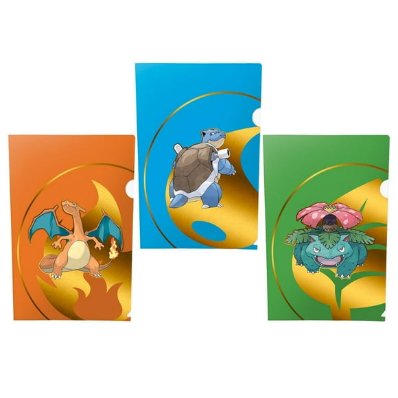 Ultra PRO Charizard, Blastoise, Venusaur Tournament Folios for Pokemon