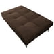 thumbnail image 4 of Sofa Cama Reclinable El Bazar Store Milo Terciopelo Chocolate , Futon 3 posiciones, Sala, 4 of 5