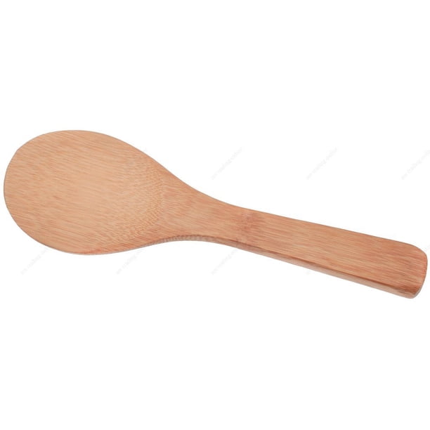 M V Trading 900277 Burnished Bamboo Rice Paddle Mixing Paddle 8 