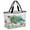 Gray Green, variant on Ocean Green Turtles Beach Bag for Women, Large Breathable Mesh Beach Tote Bag, Coastal Starfish Summer Nautical Seagrass Sandproof Lightweight Travel Bags for Vacation Picnic Swimming Pool
