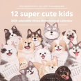 thumbnail image 5 of Mini Desk Calendar 2026 Cute Dog & Cat Monthly Planner with Wooden Base, Small Desktop Flip Calendar for Pet Lovers, Writable Pet-Themed Office & Home Decor, 5 of 6