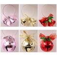 thumbnail image 4 of Adornos navideños colgantes de campanas FloreceBien, decoración para árbol de Navidad, campana navideña para las vacaciones de Navidad, 4 of 5