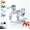 White, variant on Dual-Outlet Washing Machine Faucet, Quick Connect Water Splitter,
Plastic Dual Outlet Faucet Adapter Washing Machine with Separate Controls, 4 Inch Universal, For Washer Dishwasher