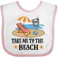 thumbnail image 3 of Inktastic Beach Vacation Florida California Boys or Girls Baby Bib, 3 of 4